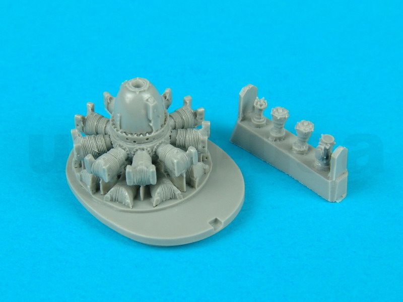 QB72040 F6F Hellcat engine set 1/72